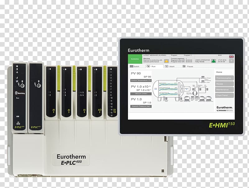 Programmable Logic Controllers Computer Software Schneider Electric Control system PID controller, Nonlinear Junction Detector transparent background PNG clipart