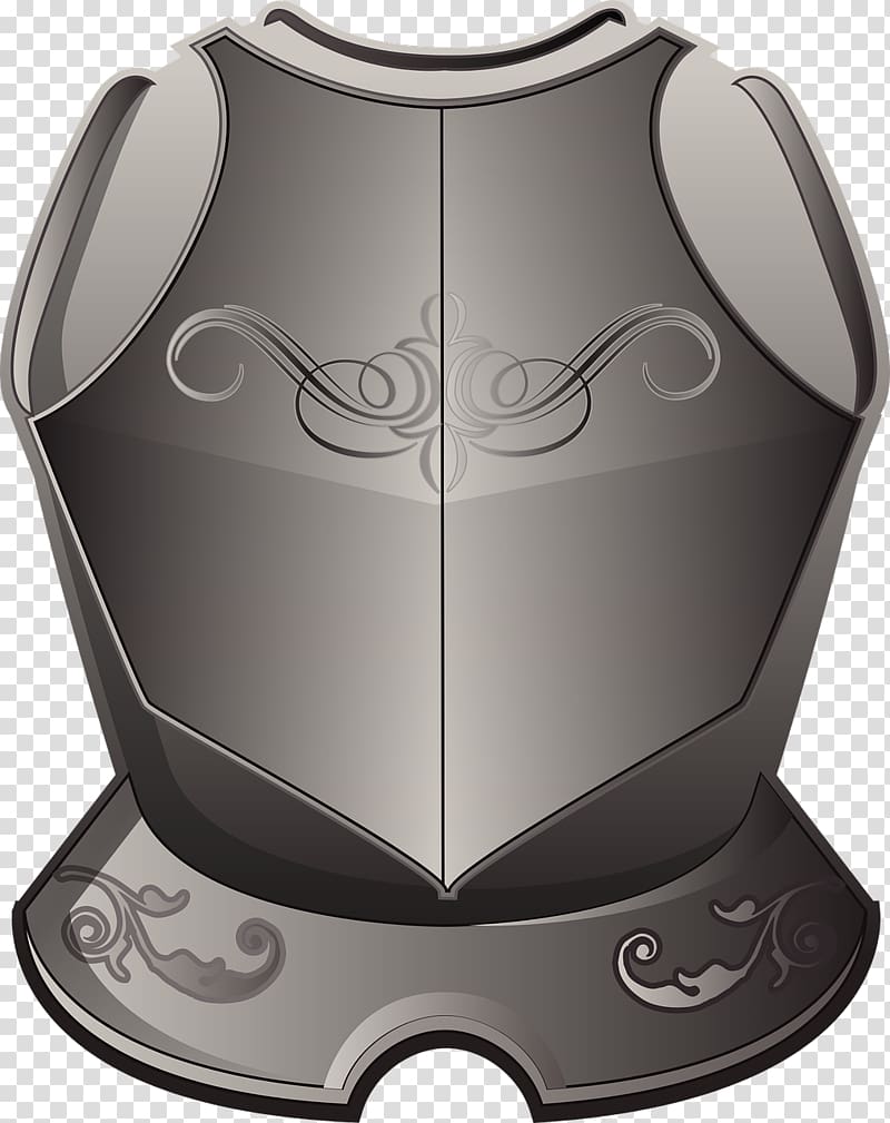 Plate armour Body armor , armour transparent background PNG clipart