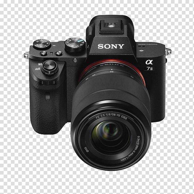 Sony u03b17 II Full-frame digital SLR Mirrorless interchangeable-lens camera, Sony camera transparent background PNG clipart