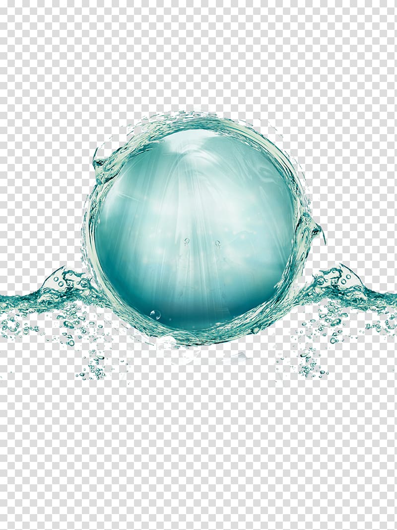 teal gemstone illustration, Light Drop Water Hydrosphere, Drops transparent background PNG clipart