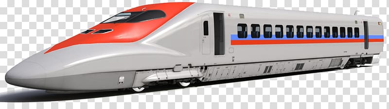 TGV Passenger car Rail transport Train Maglev, Grey orange high iron transparent background PNG clipart