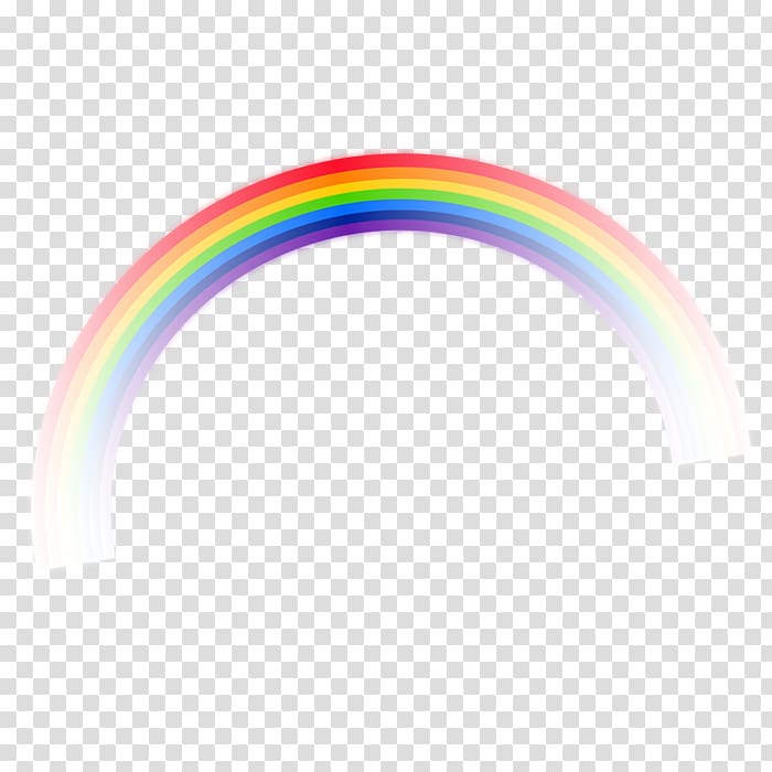 Rainbow Sky, rainbow transparent background PNG clipart