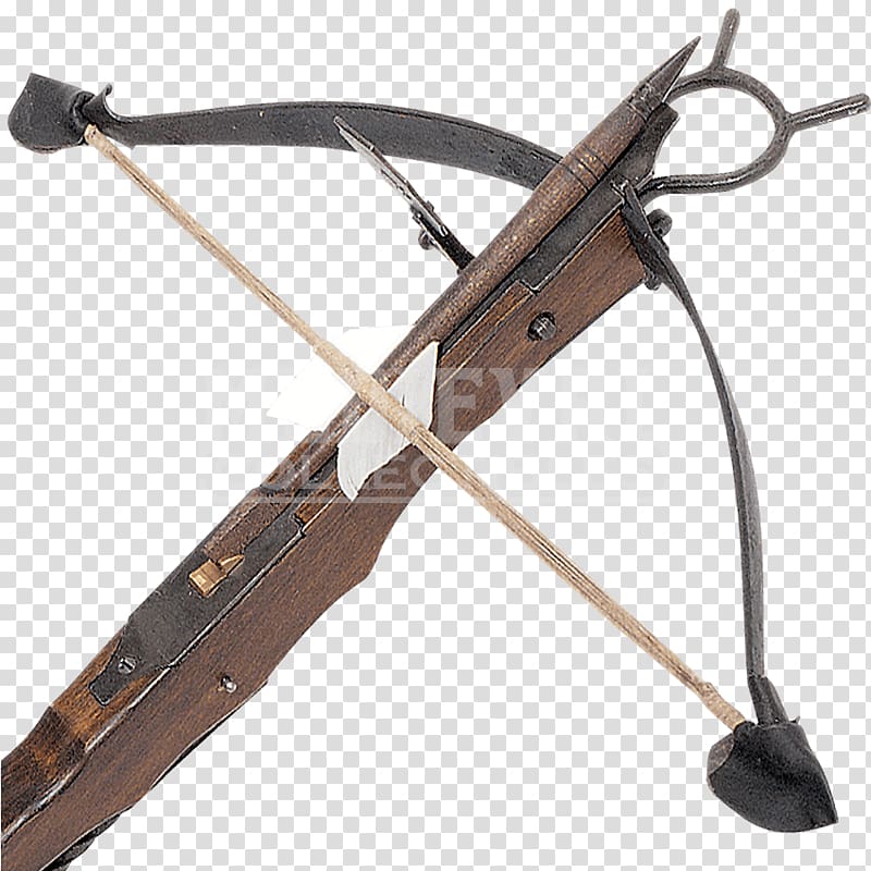Middle Ages Crossbow Sling Weapon Medieval warfare, Giant transparent background PNG clipart