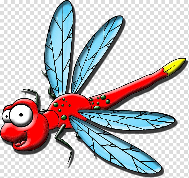 Cartoon Dragonfly , dragonfly transparent background PNG clipart
