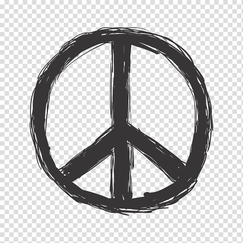 Peace symbols Illustration, symbol transparent background PNG clipart