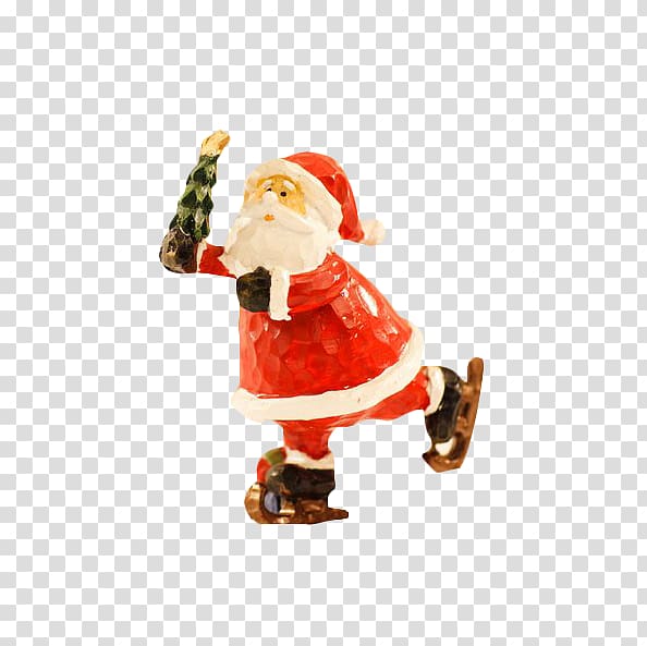 Santa Claus Christmas Breakfast Easter Holiday, Santa Claus mascot transparent background PNG clipart