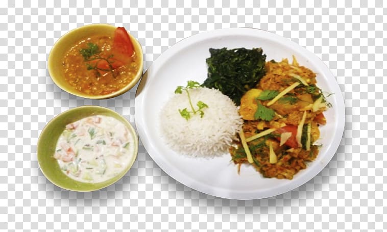 Vegetarian cuisine Indian cuisine Cooked rice Thai cuisine Lunch, veg thali transparent background PNG clipart