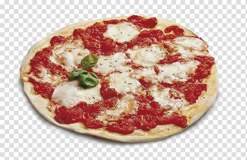 Sicilian pizza Pizza Margherita California-style pizza Frozen food, Pizza Margherita transparent background PNG clipart