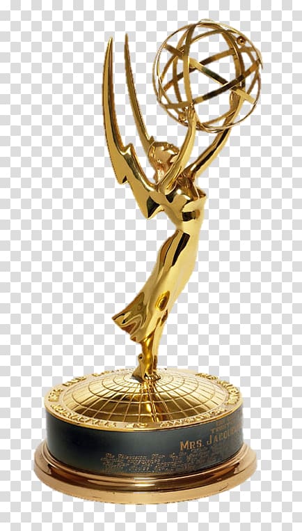 gold-colored trophy, 68th Primetime Emmy Awards Academy Awards Sports Emmy Award, award transparent background PNG clipart