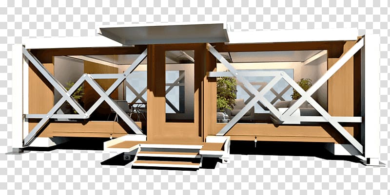 Prefabricated home House Prefabrication Building Architectural engineering, floating stadium transparent background PNG clipart