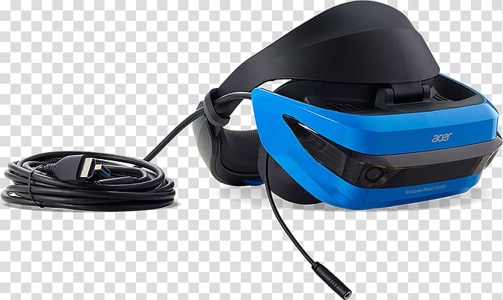 Virtual reality headset Windows Mixed Reality Head-mounted display, microsoft transparent background PNG clipart