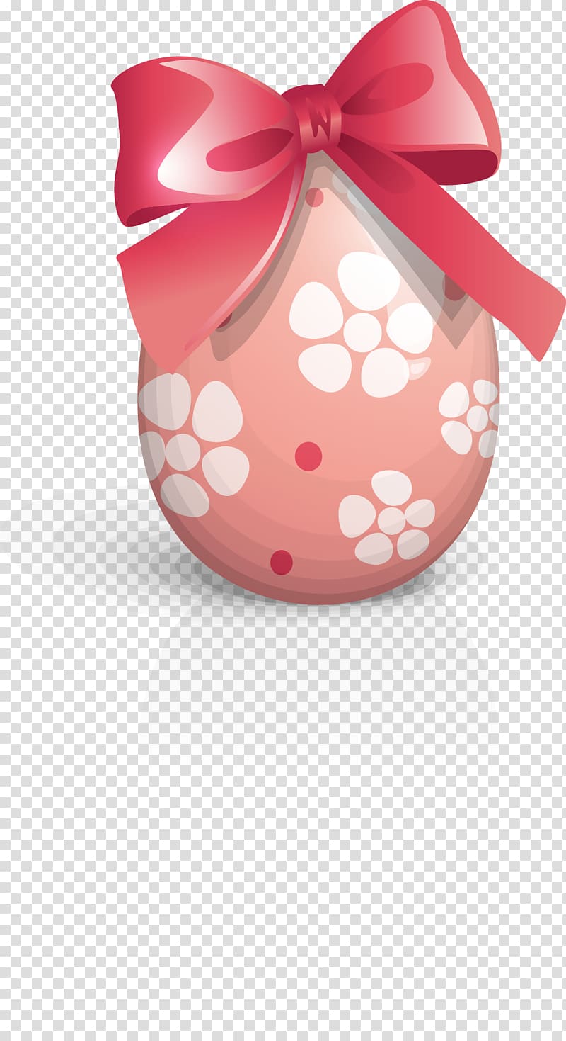 pink and white floral easter egg , Easter Bunny Happy Easter Eggs Red Easter egg, Easter transparent background PNG clipart