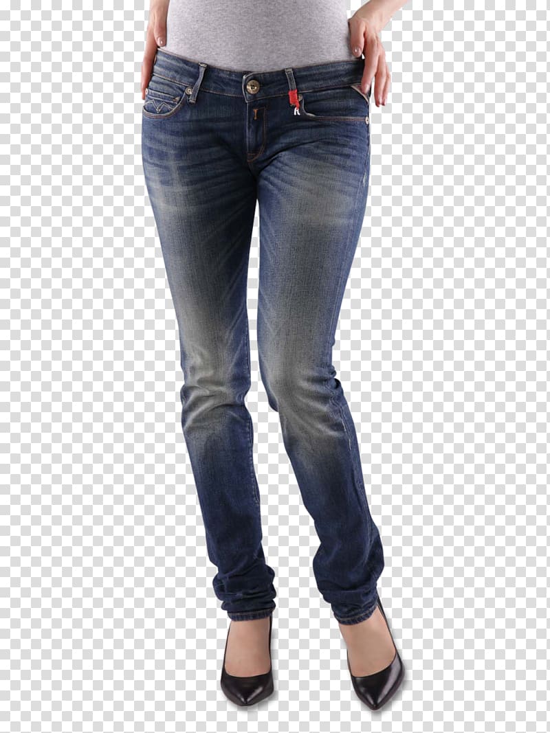 Jeans Denim Replay Clothing Pocket, slim woman transparent background PNG clipart