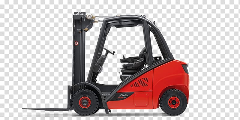 Forklift The Linde Group Linde Material Handling KION Group Machine, hinged transparent background PNG clipart