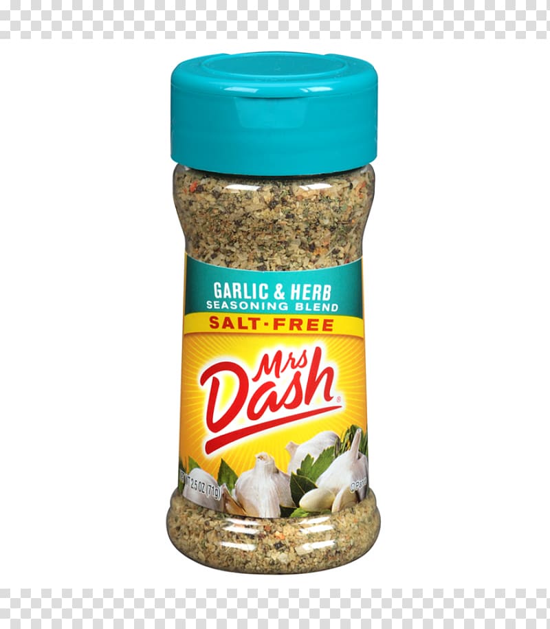 Mrs. Dash Seasoning Seasoned salt Low sodium diet, salt transparent background PNG clipart