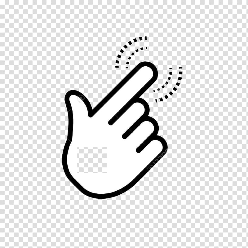 hand digital illustration, Computer mouse Pointer Computer Icons Cursor, click hand transparent background PNG clipart
