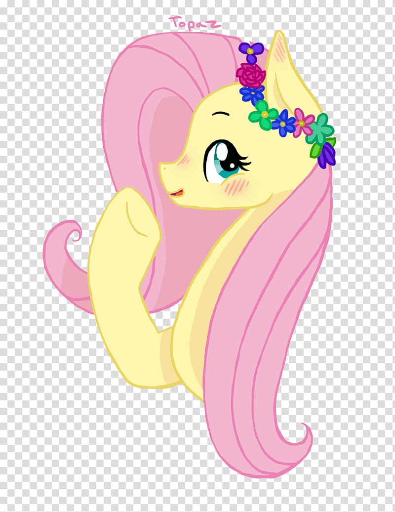 Stevonnie Applejack Fluttershy Here Comes a Thought, flowercrown transparent background PNG clipart