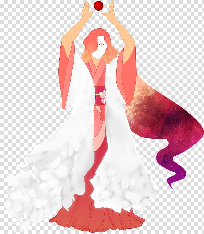 Gown Shoulder Character Fiction, amaterasu transparent background PNG clipart