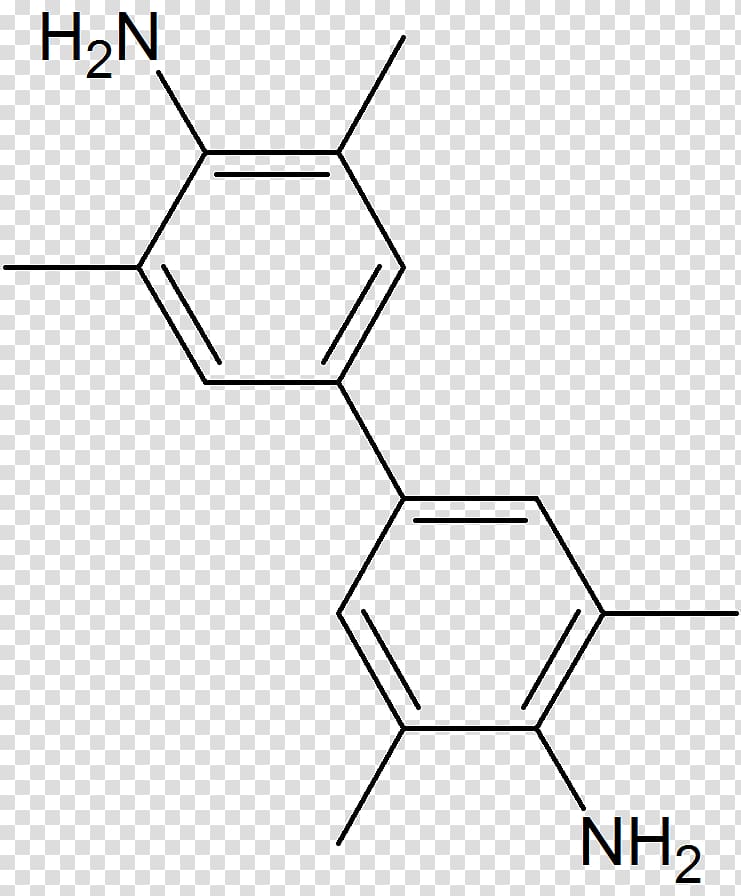 3,3\',5,5\'-Tetramethylbenzidine Horseradish peroxidase Immunohistochemistry Biphenyl, formule 1 transparent background PNG clipart