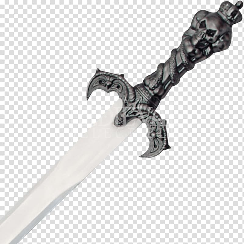 Longsword Hilt Katana, skull viking transparent background PNG clipart