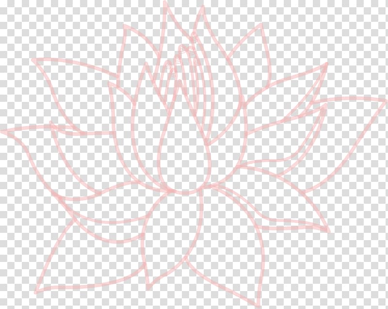 Graphic design Textile Petal Pattern, Pink Lotus line transparent background PNG clipart