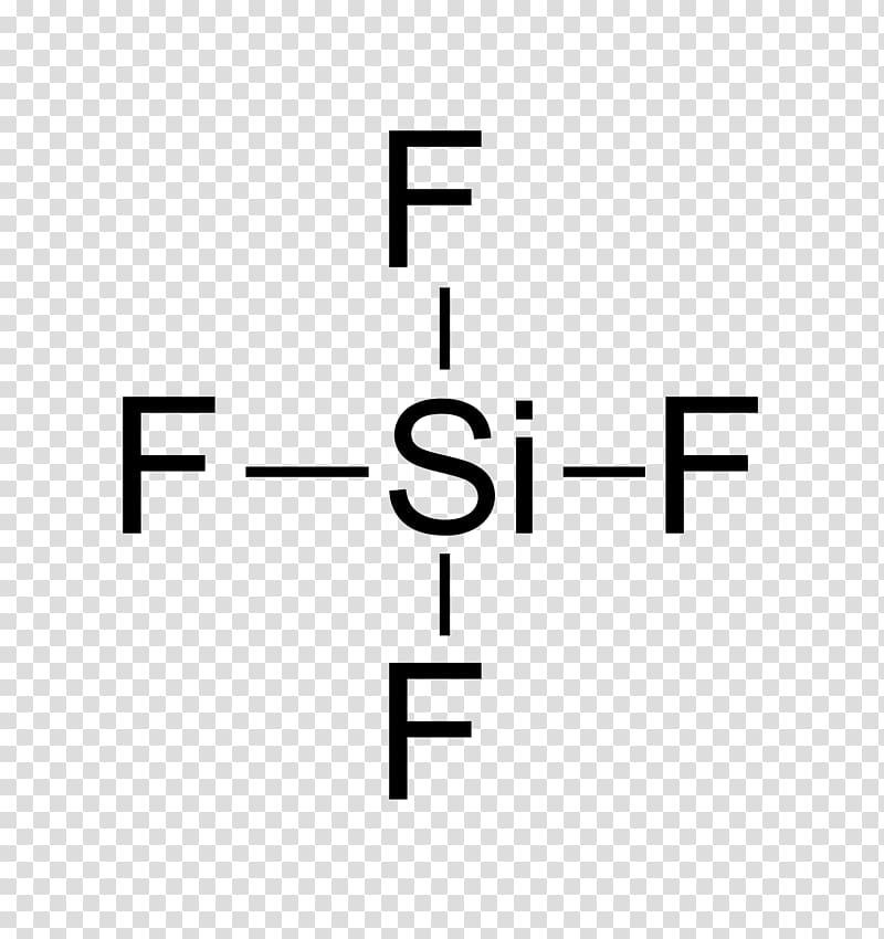 Silicon tetrafluoride Lewis structure Molecular geometry Molecule Chemistry, others transparent background PNG clipart