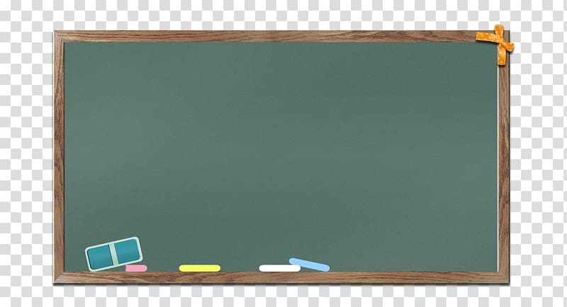 brown frame chalk board, Blackboard Learn Brand Teal Rectangle, Blackboard chalk transparent background PNG clipart