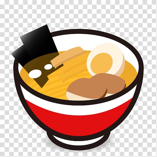 Ramen Emoji Anime Midwest Food Noodle, Emoji transparent background PNG clipart