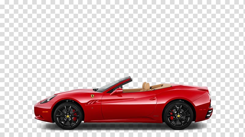 Ferrari Convertible Side transparent background PNG clipart