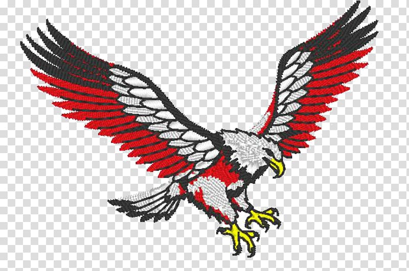 Red Eagle Crown Heraldry Logo