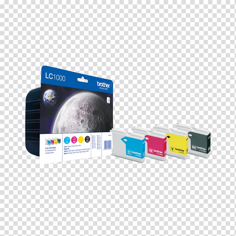 Ink cartridge CMYK color model Brother Industries Printer, printer transparent background PNG clipart
