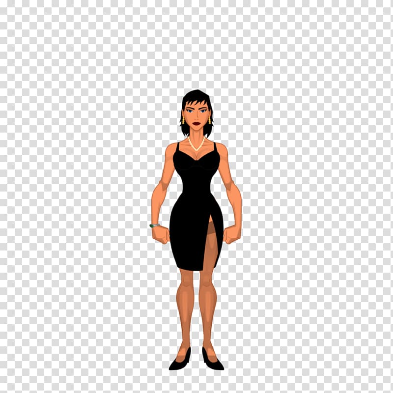 Human leg Shoulder Hip Dress Arm, foreign woman transparent background PNG clipart