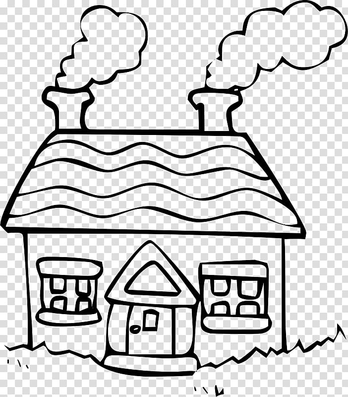 House Drawing Cottage Architecture, house transparent background PNG clipart