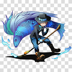 Legendary creature Desktop Cartoon Computer, Computer transparent background PNG clipart thumbnail