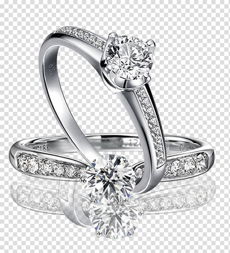 Wedding ring , Pretty ring element material transparent background PNG clipart