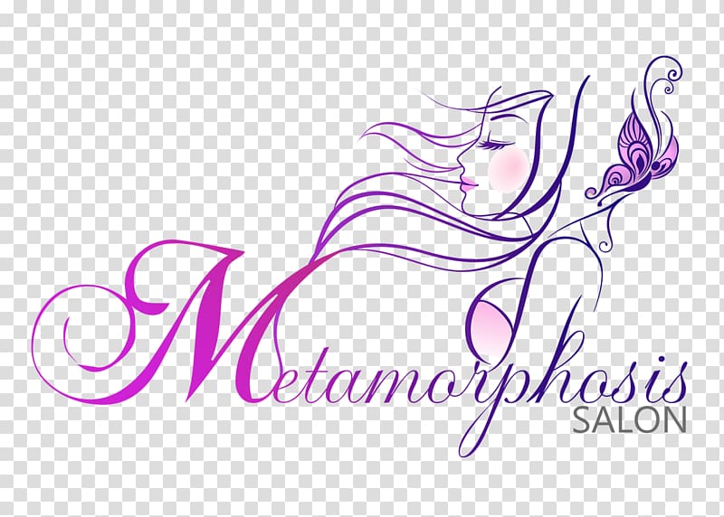Metamorphosis Salon Logo Beauty Parlour Cosmetologist Hair Care