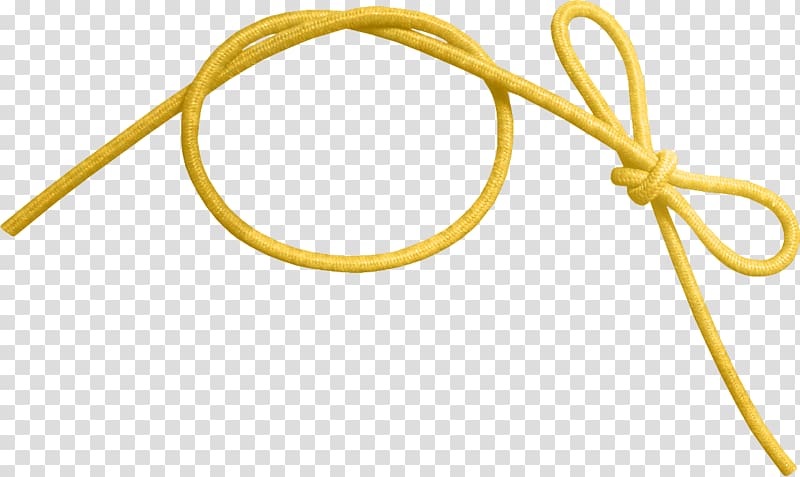 Rope Yellow, Yellow rope transparent background PNG clipart