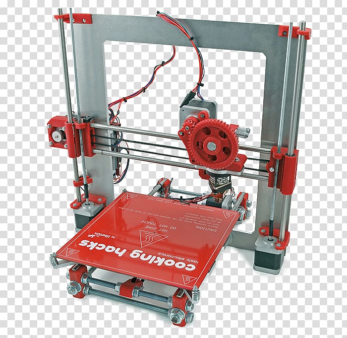 3D printing 3D Printers Prusa i3 RepRap project, printer transparent background PNG clipart