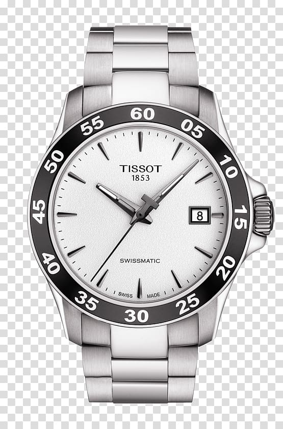 Tissot V8 Automatic Chronograph Tissot V8 Quartz Chronograph Watch, watch transparent background PNG clipart