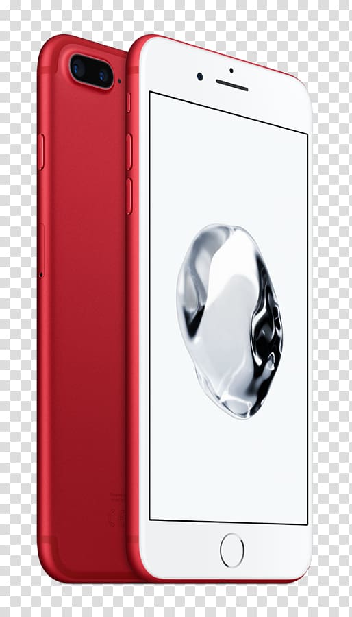 Apple Product Red Telephone FaceTime, iphone 7 red transparent background PNG clipart