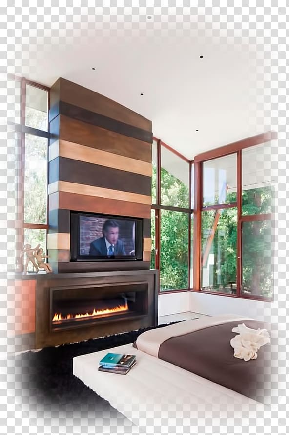 Electric fireplace Living room Interior Design Services, house transparent background PNG clipart
