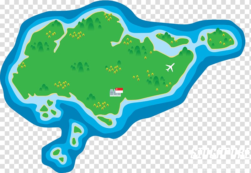 Singapore Map, Creative map transparent background PNG clipart