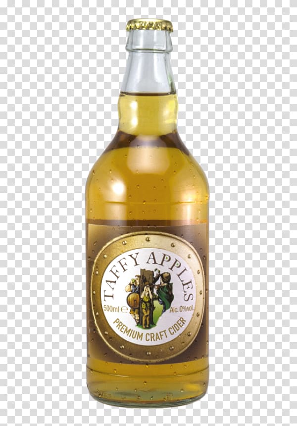 Beer bottle Cider Caramel apple Ale, beer transparent background PNG clipart