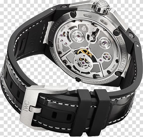 International Watch Company Tourbillon Watch strap Ulysse Nardin, saphir transparent background PNG clipart