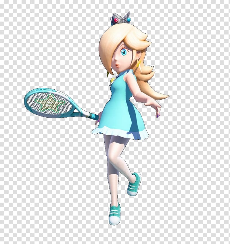 Rosalina Princess Daisy Mario Tennis Aces Bowser Mario & Yoshi, badminton Smash transparent background PNG clipart