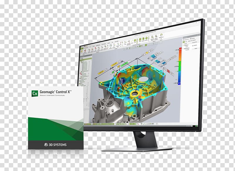 Computer Monitors Geomagic Computer Software 3D scanner 3D computer graphics, 3dma renderings transparent background PNG clipart