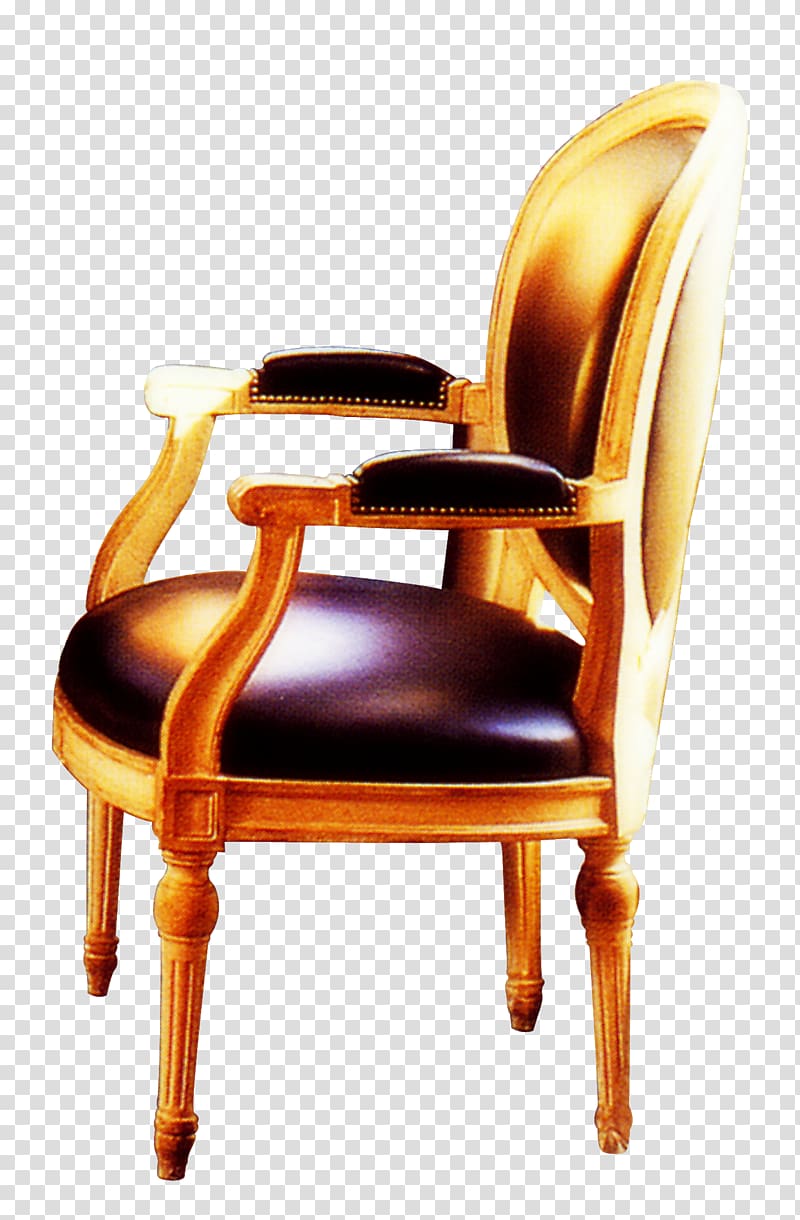 Chair Seat Couch, Luxury golden wooden seat transparent background PNG clipart