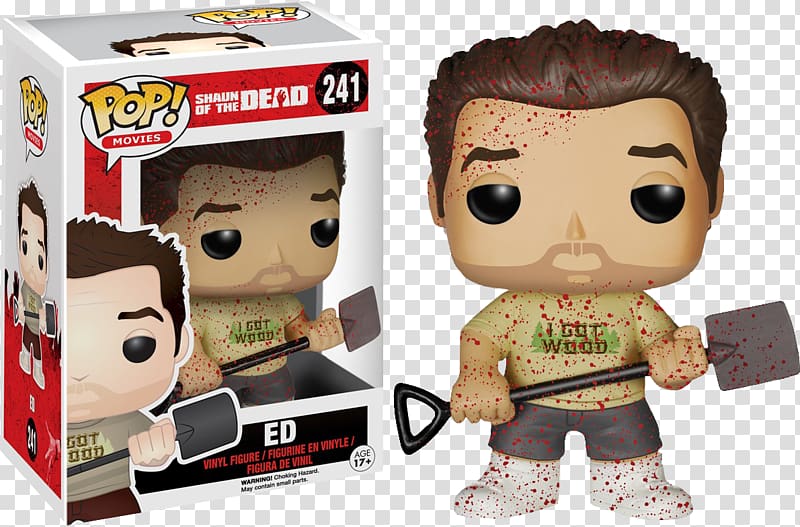 Funko Designer toy San Diego Comic-Con Action & Toy Figures, Shaun Of The Dead transparent background PNG clipart