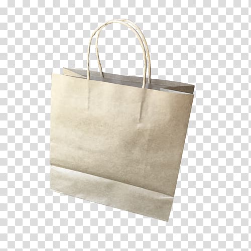 Tote bag Kraft paper Paper bag, brown bag transparent background PNG clipart