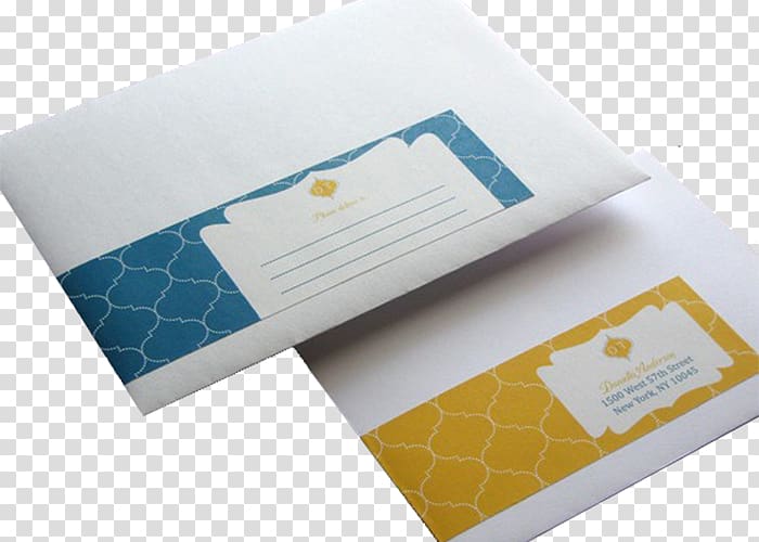 Wedding invitation Business Cards Label Envelope Address, address label transparent background PNG clipart